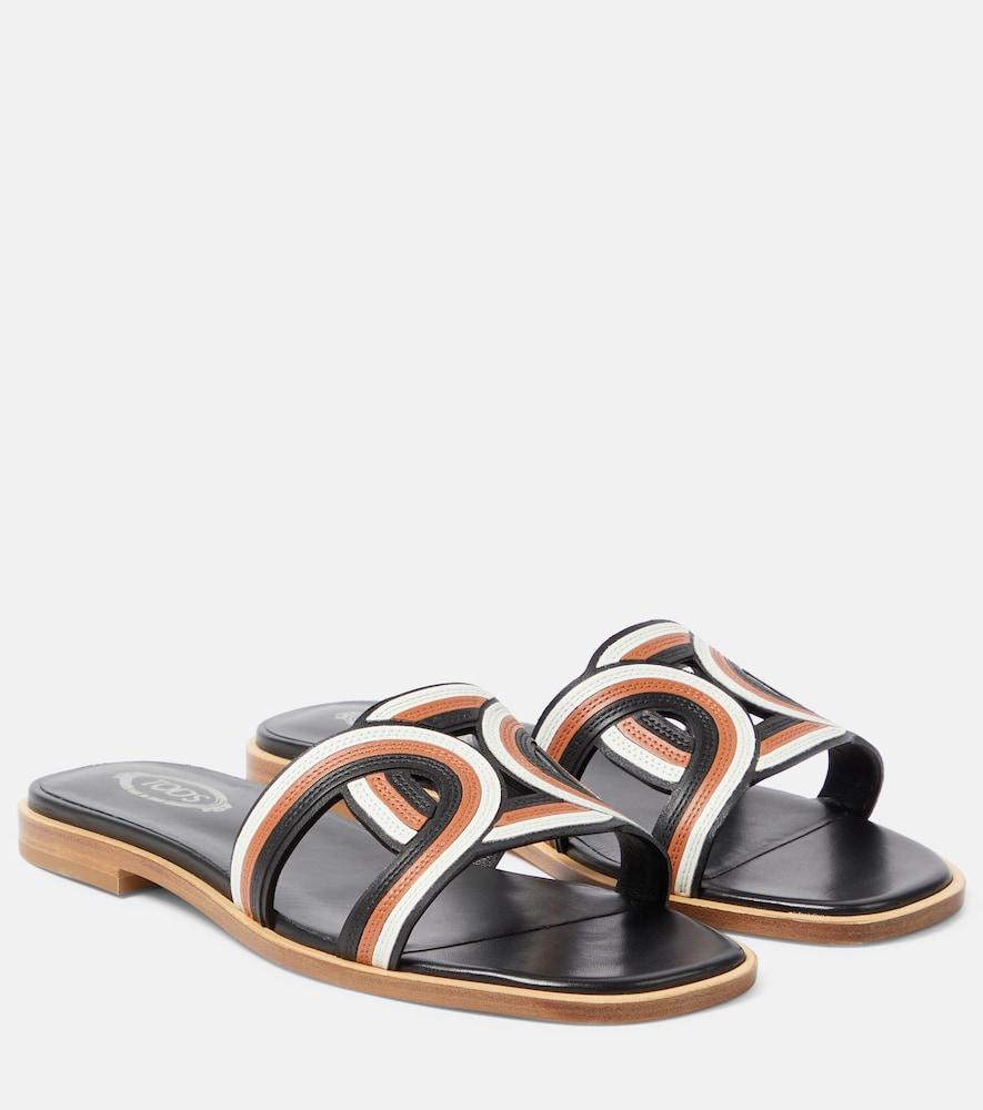tod's kate leather sandals