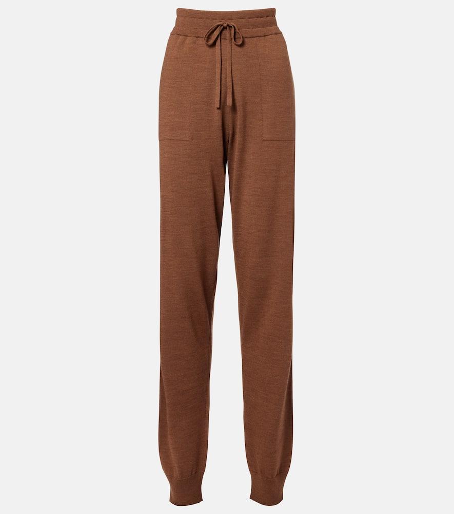 tod's knitted virgin wool straight