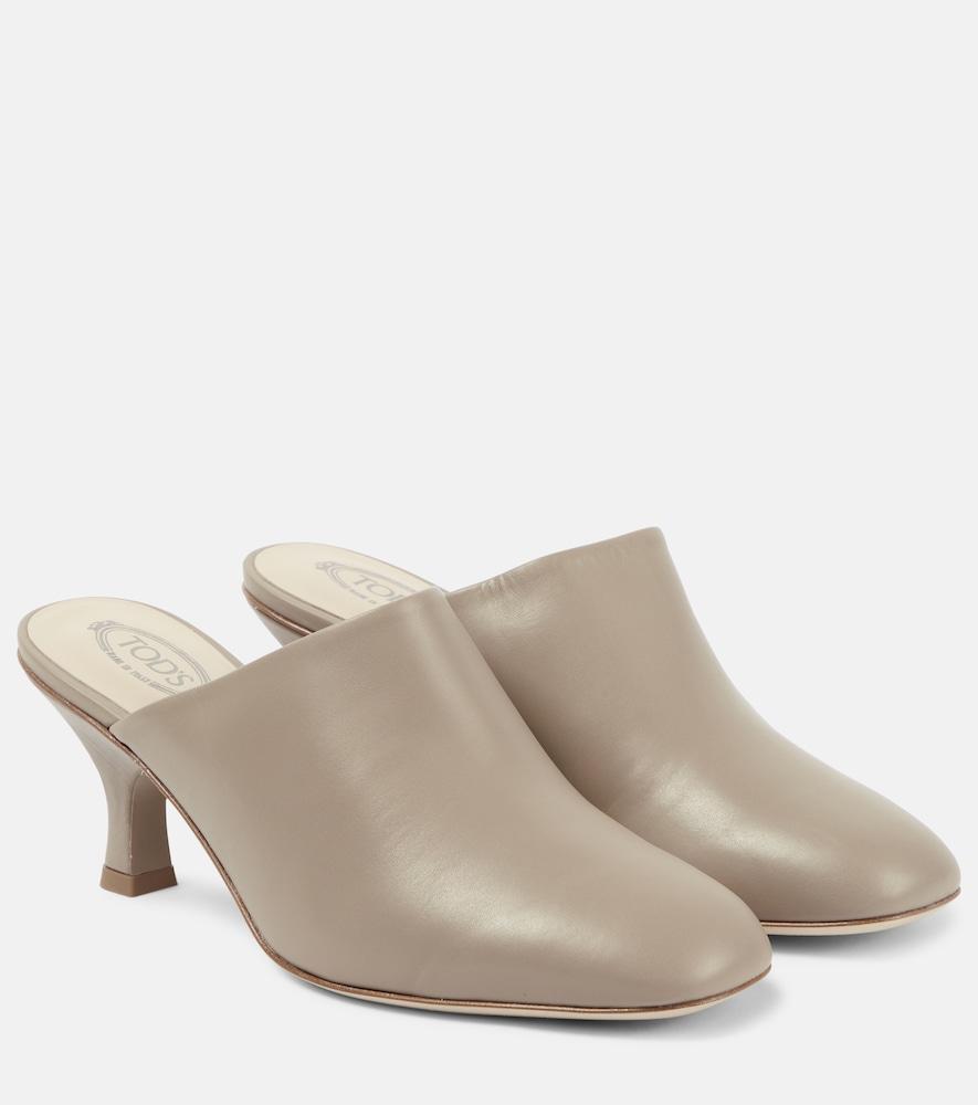 tod's leather mules