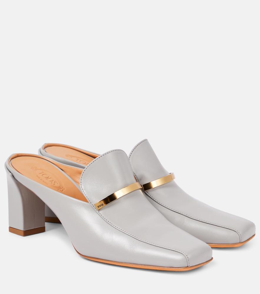tod's leather mules