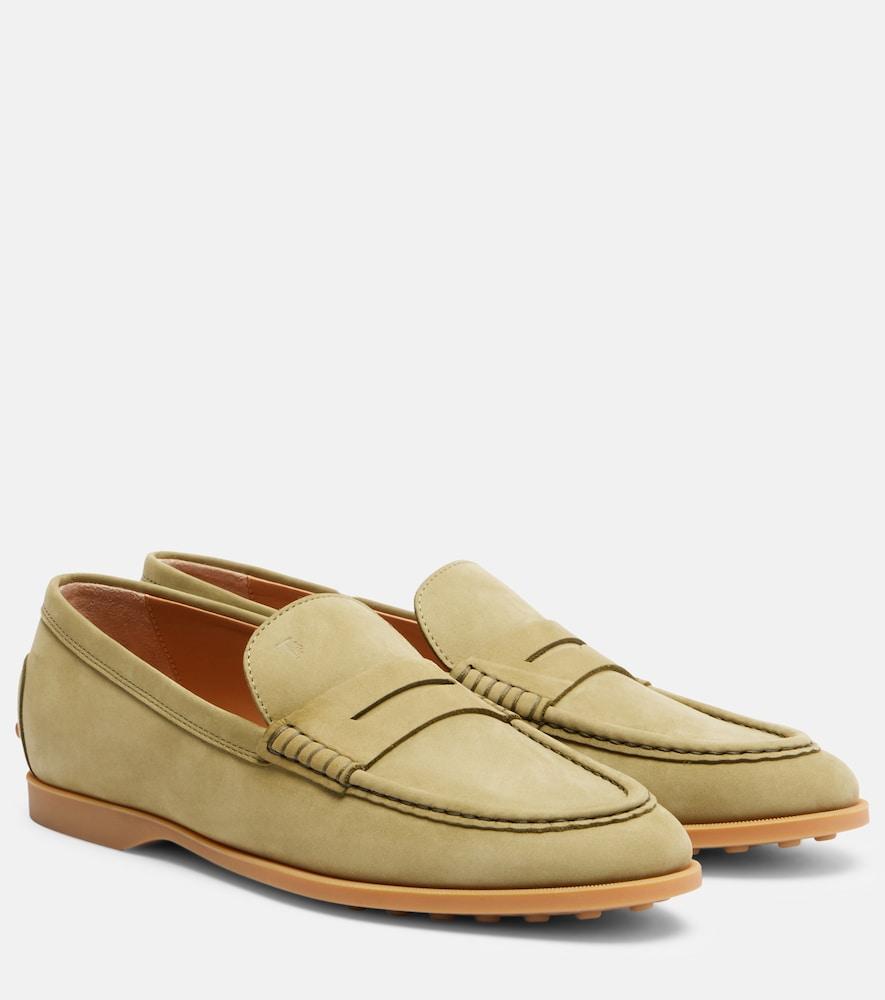 tod's leather penny loafers