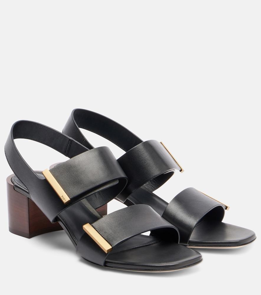 tod's leather sandals