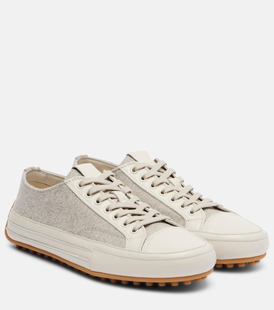 tod's leather sneakers