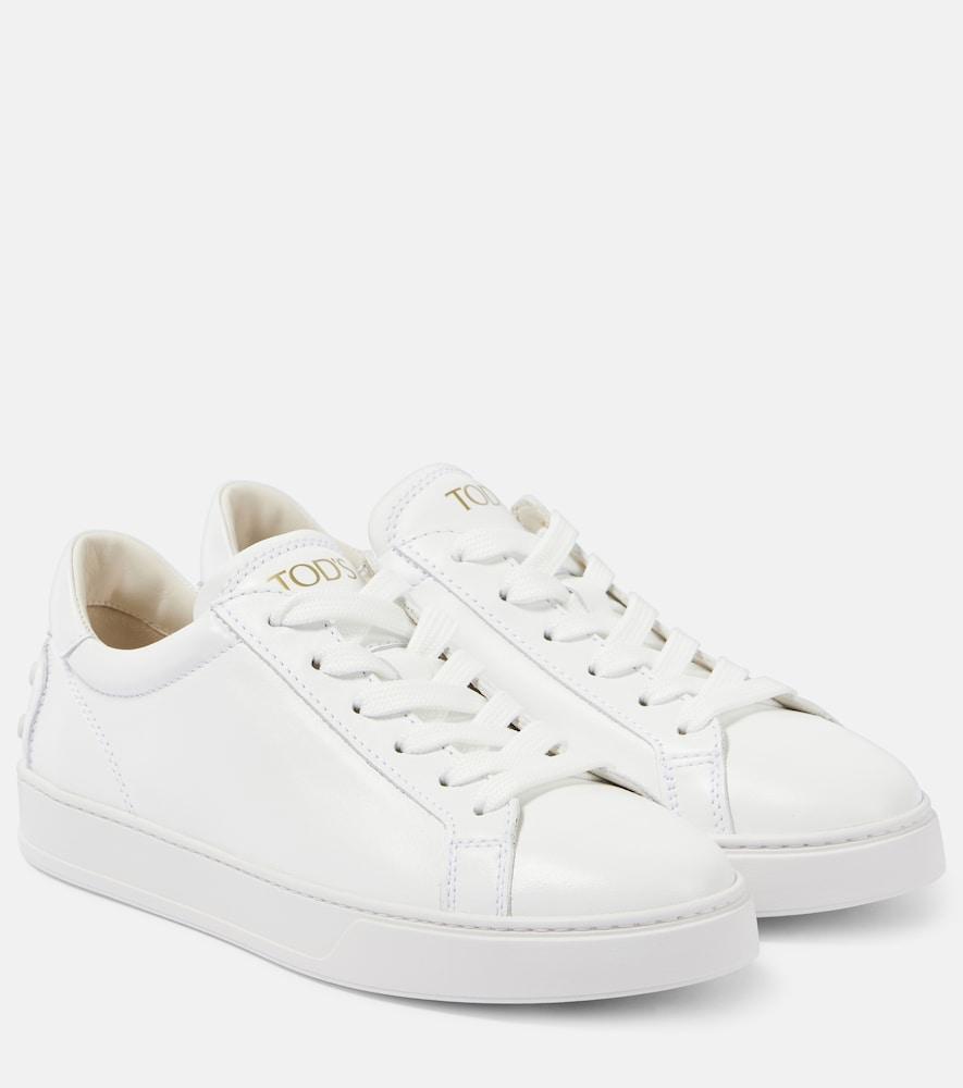 tod's leather sneakers