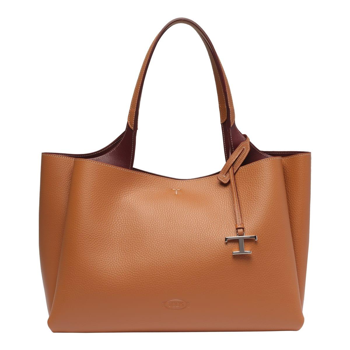 tod's leather tote bag