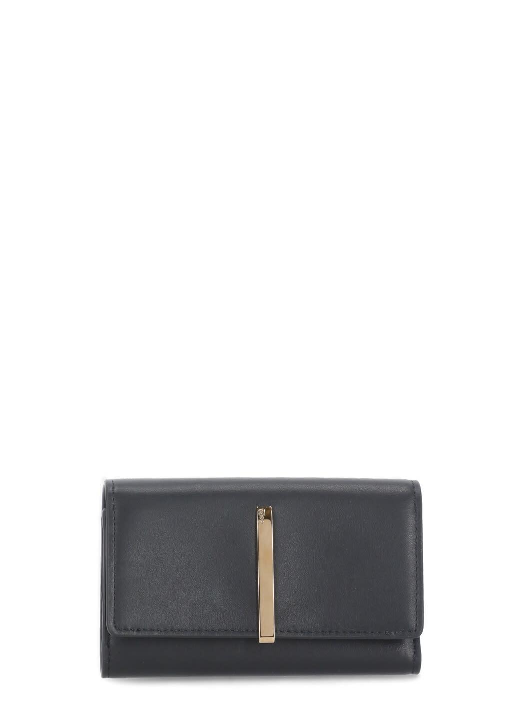 tod's leather wallet
