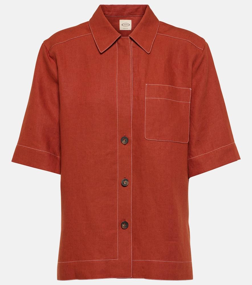 tod's linen shirt