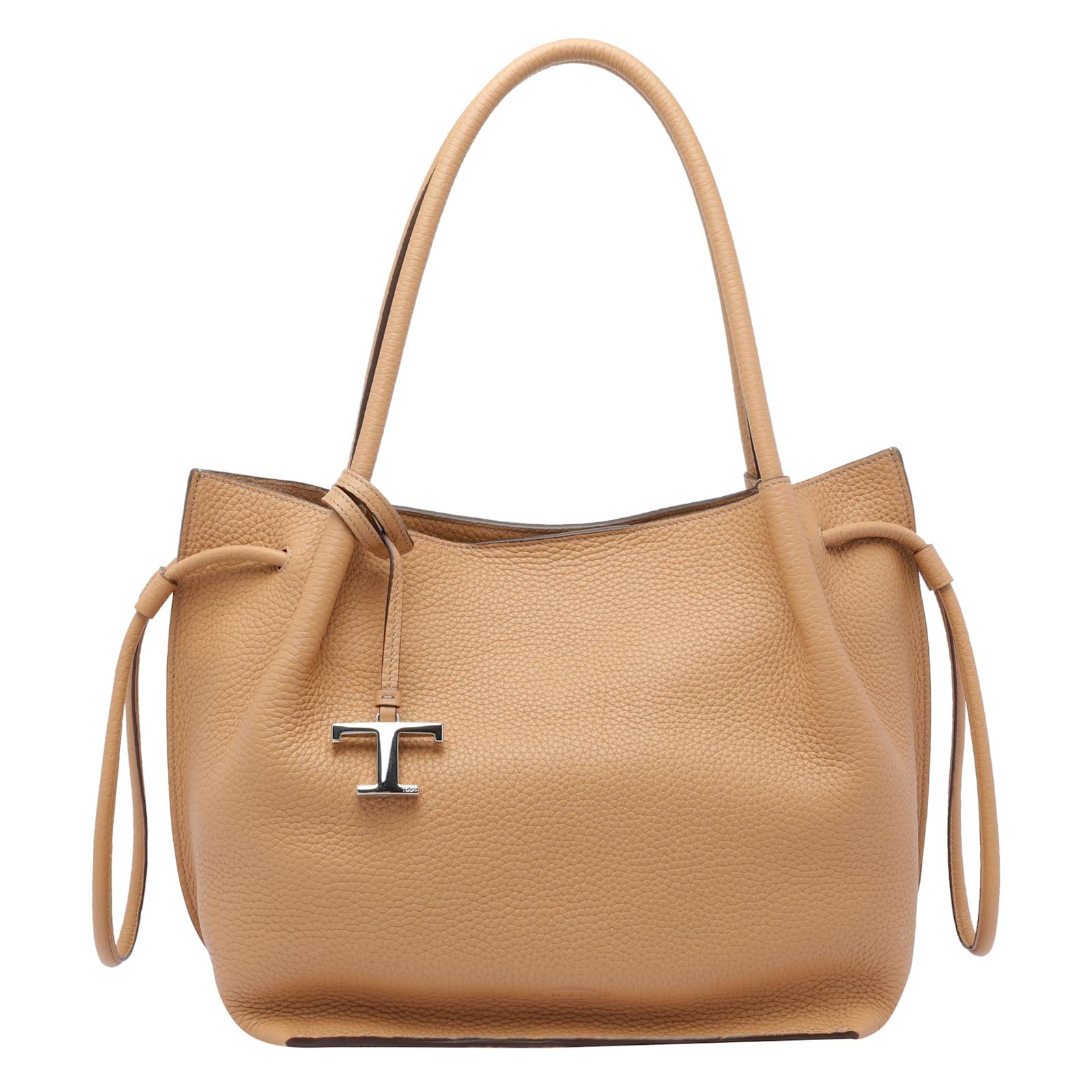 tod's medium leather bucket bag