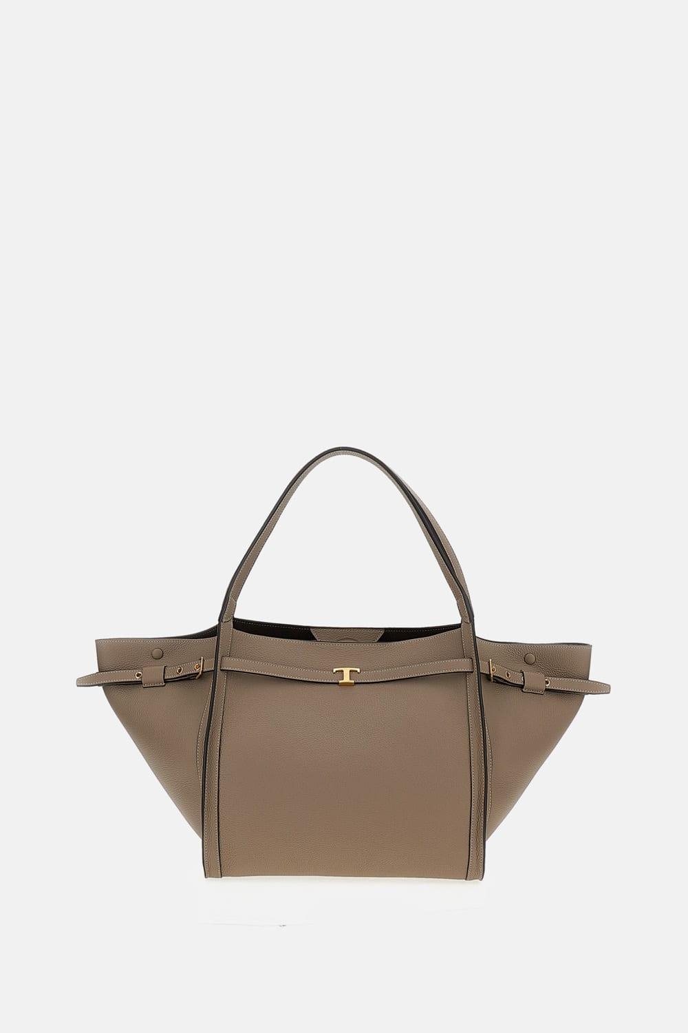 tod's medium leather shopping bag
