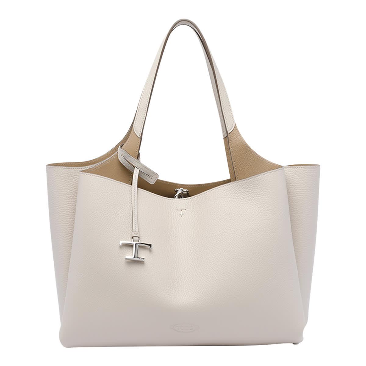tod's medium leather tote bag