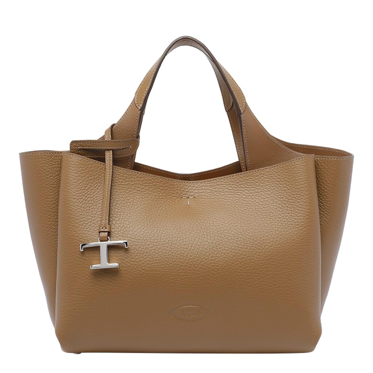 tod's mini leather handbag