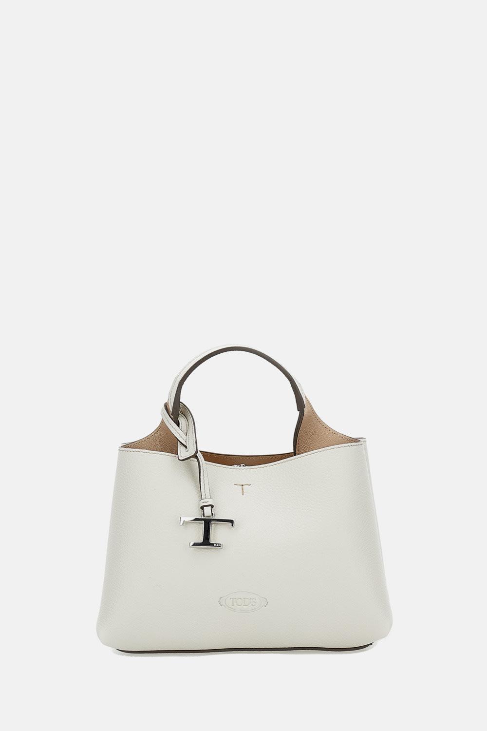 tod's mini leather shopping bag