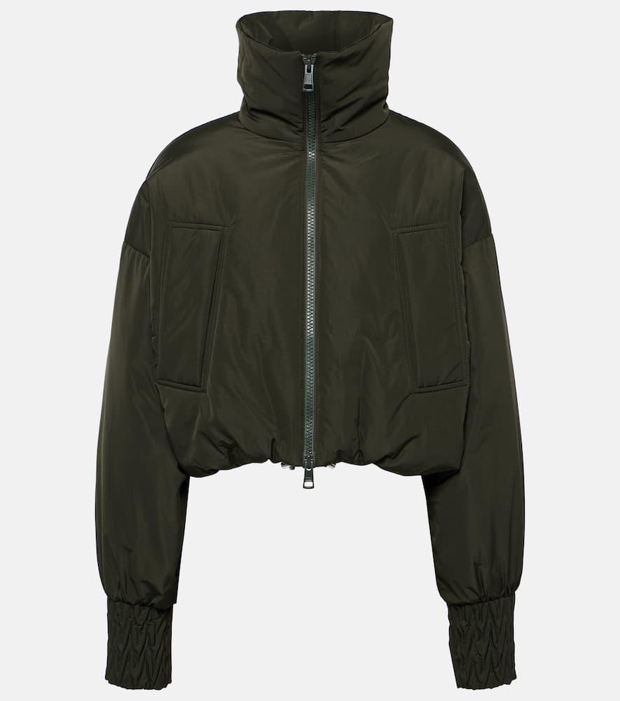 tod's padded bomber jacket