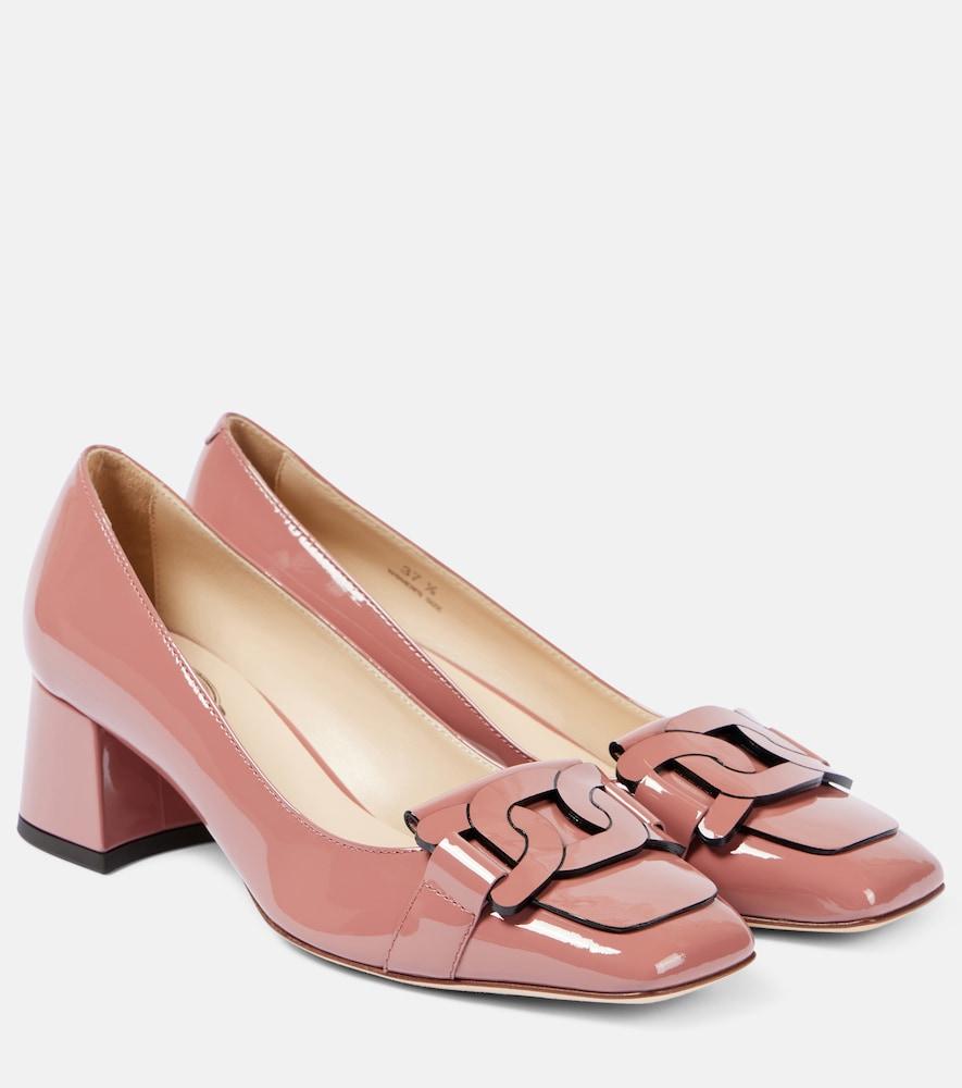 tod's patent leather pumps