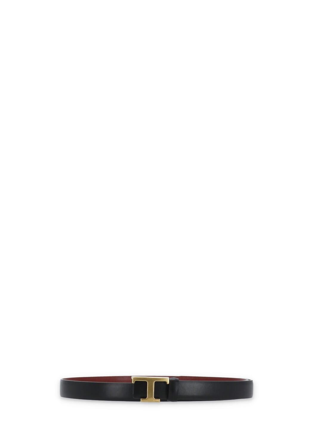 tod's reversible leather belt