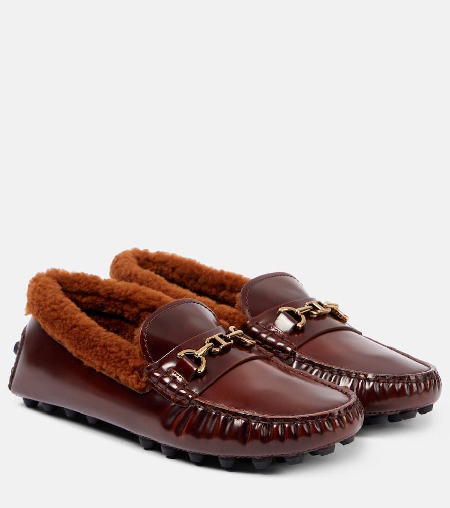tod's shearling