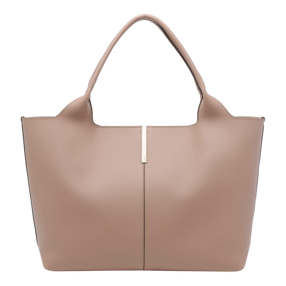 tod's small leather shopping bag