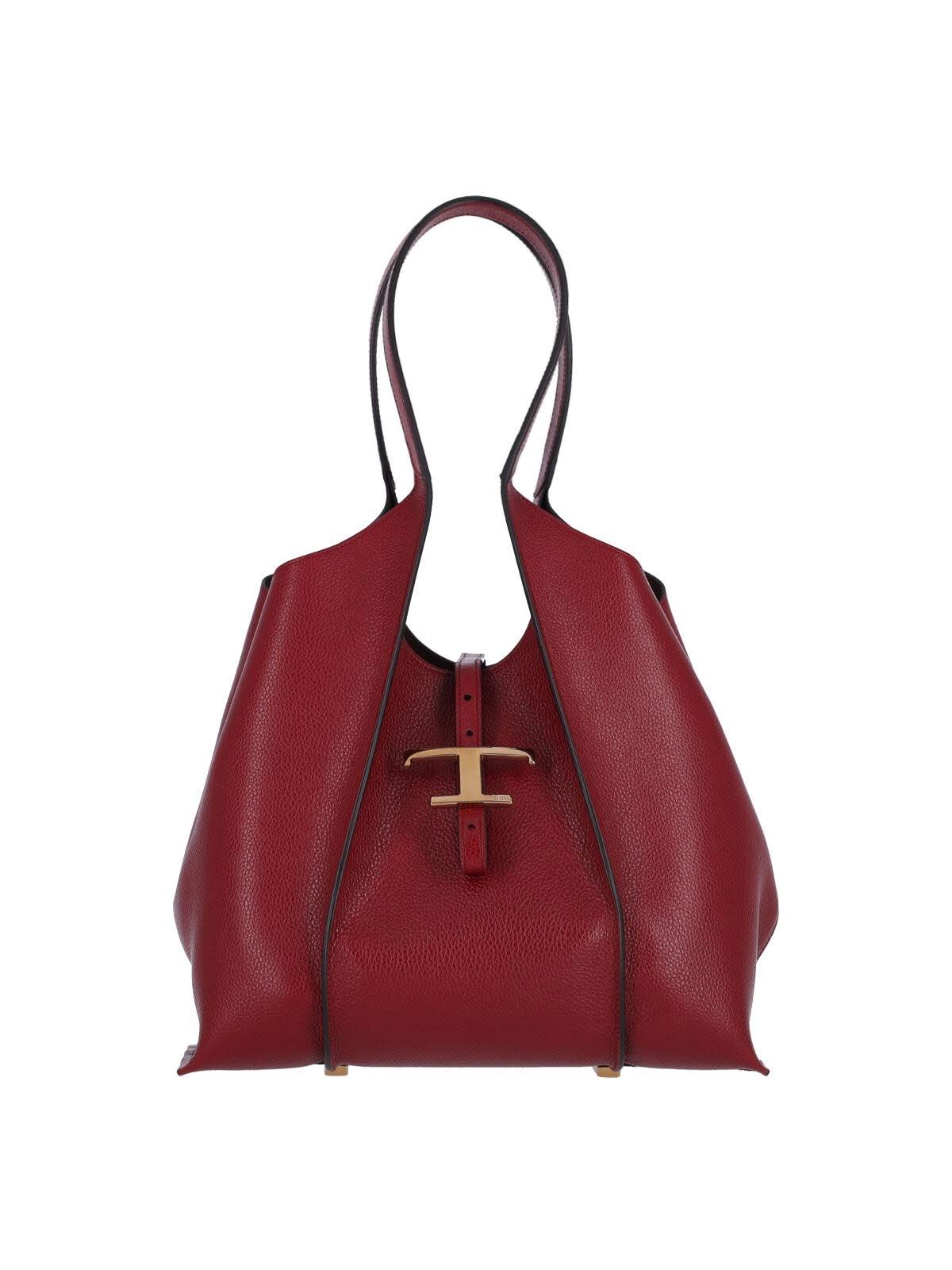 tod's small tote bag "t timeless"