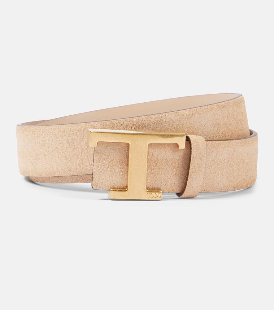 tod's suede belt