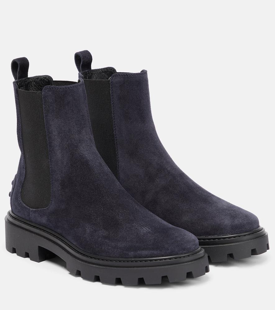tod's suede chelsea boots