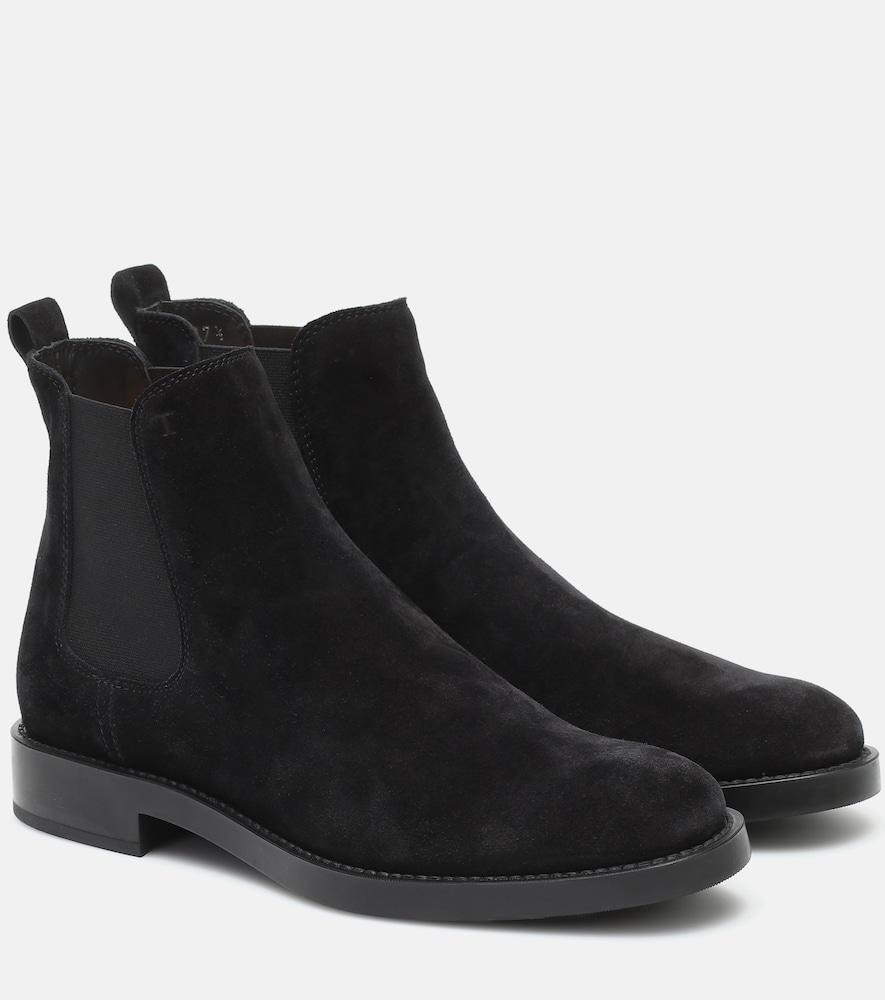tod's suede chelsea boots