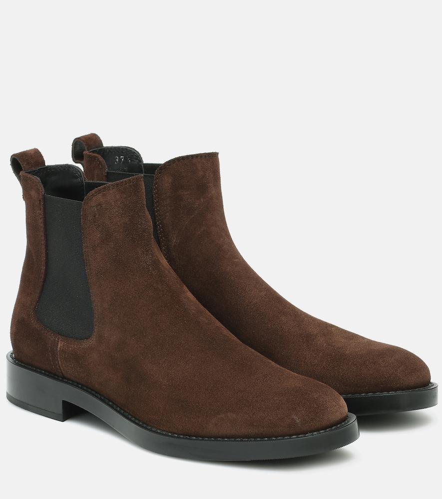tod's suede chelsea boots