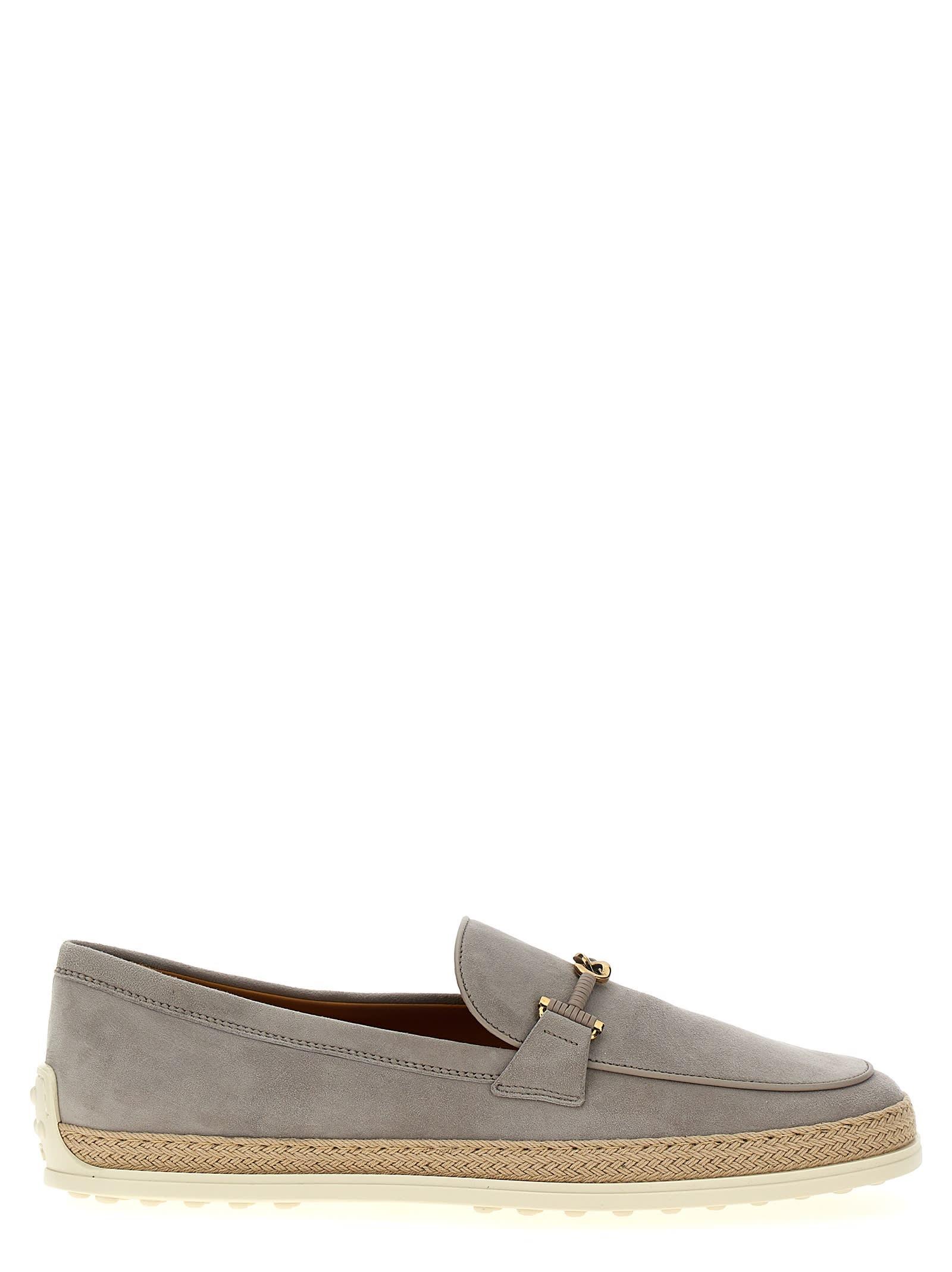 tod's suede loafers