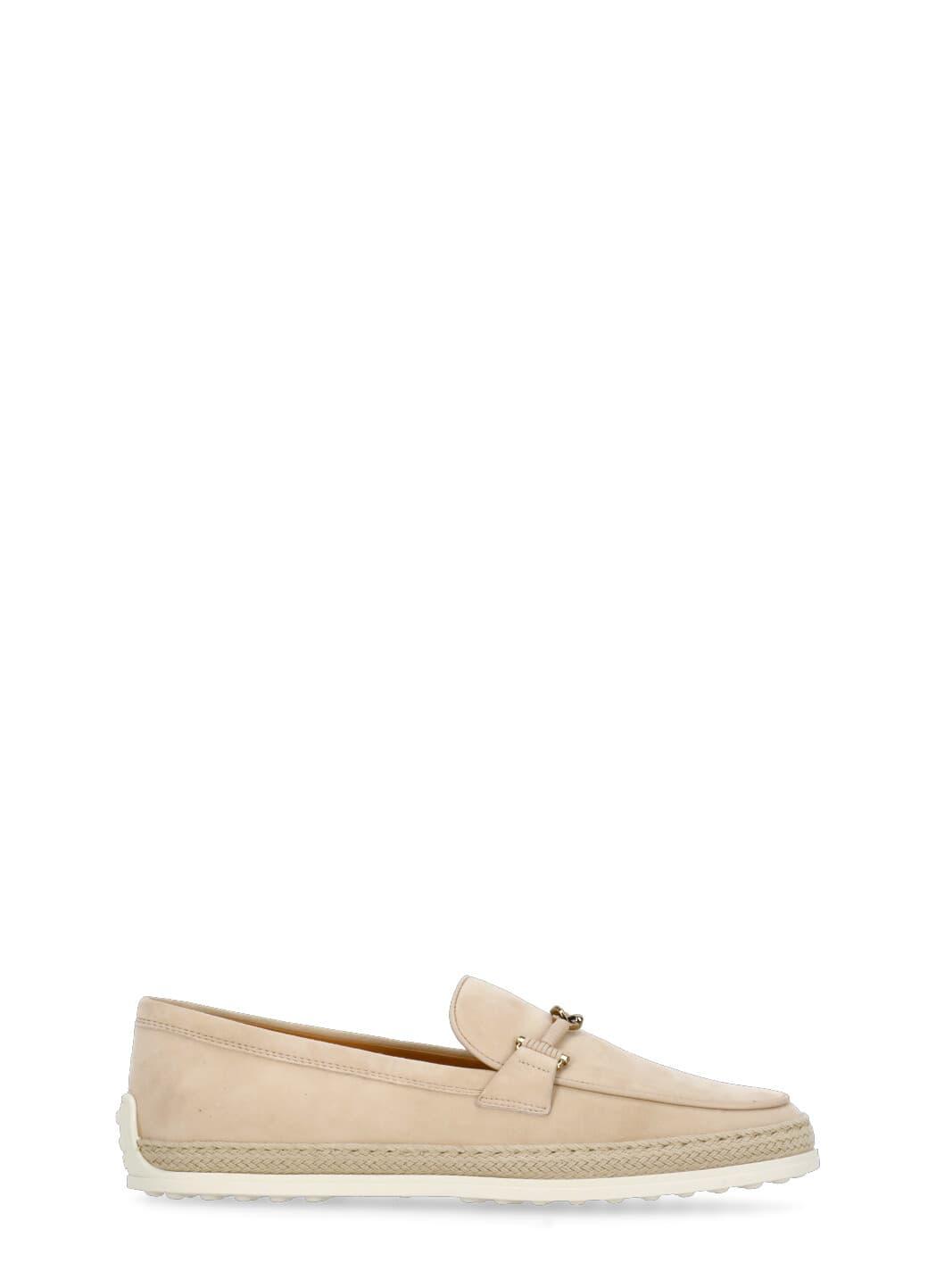 tod's suede loafers