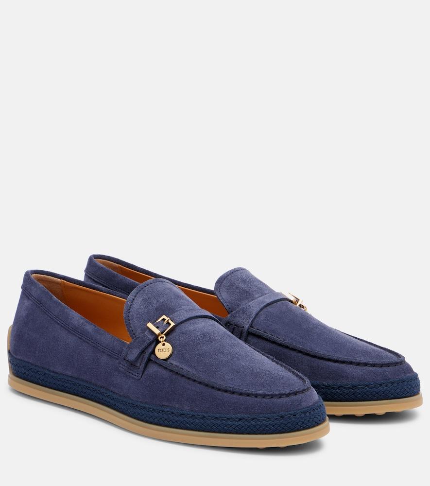 tod's suede loafers