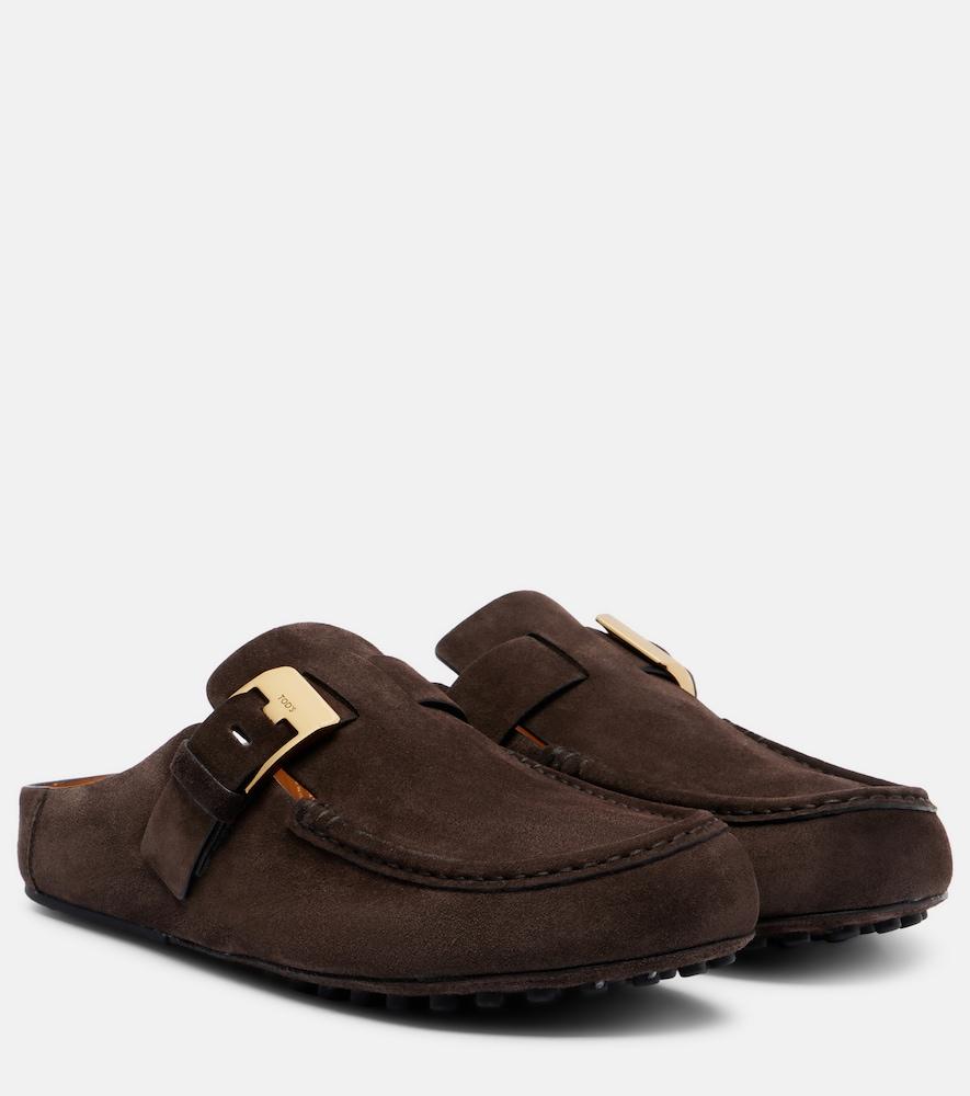 tod's suede loafers