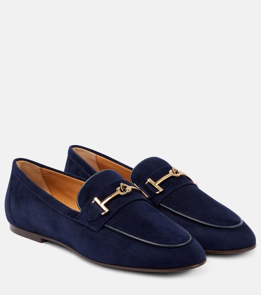 tod's suede loafers