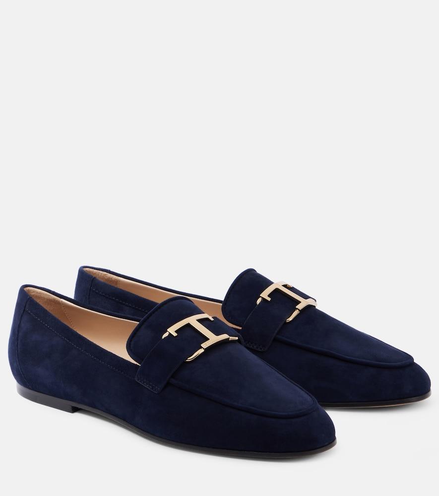 tod's suede loafers