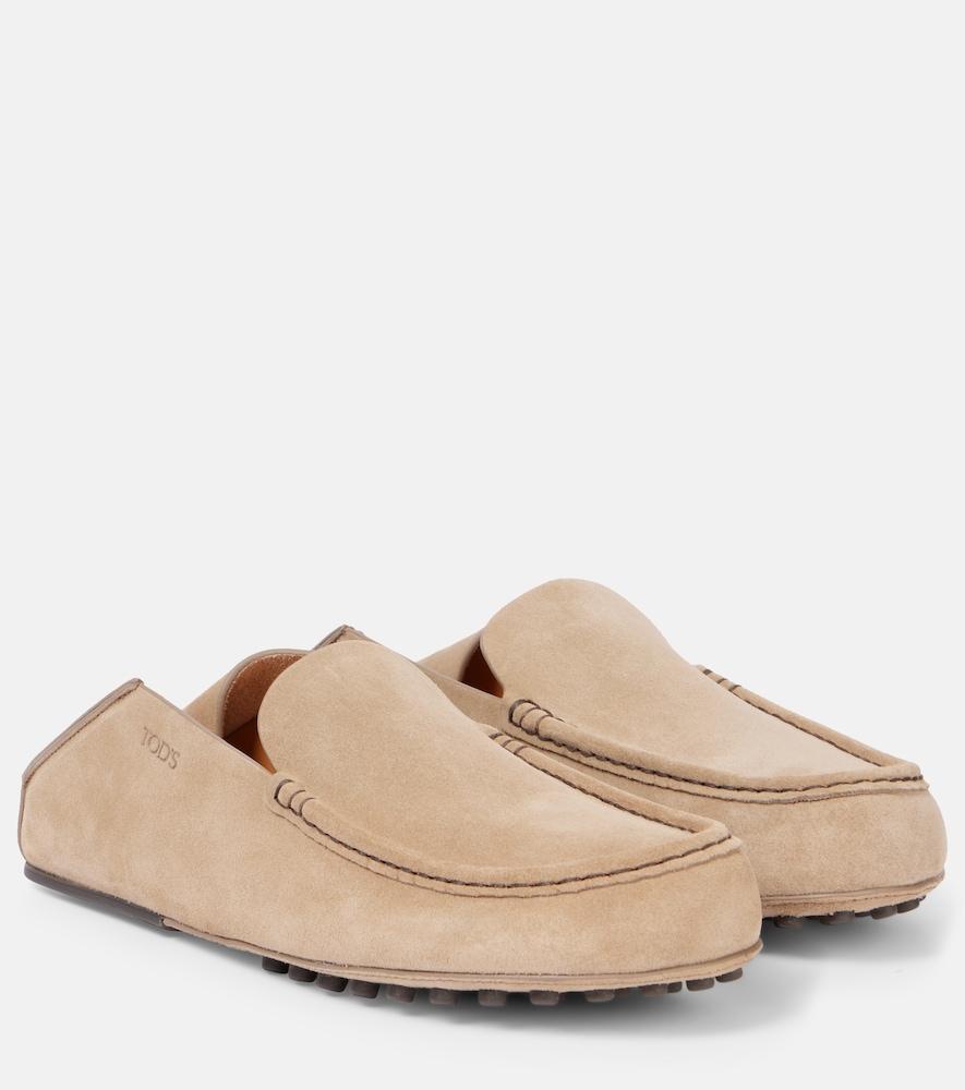 tod's suede slippers