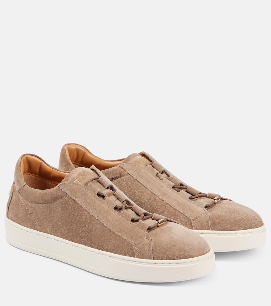 tod's suede sneakers