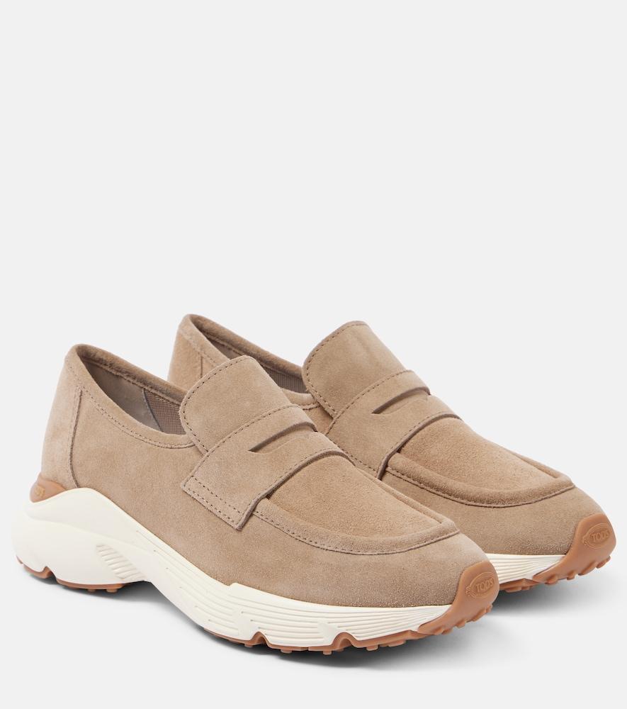 tod's suede sneakers