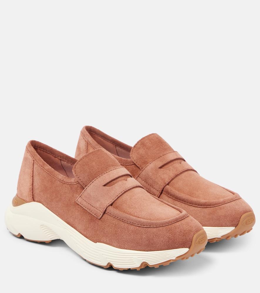 tod's suede sneakers