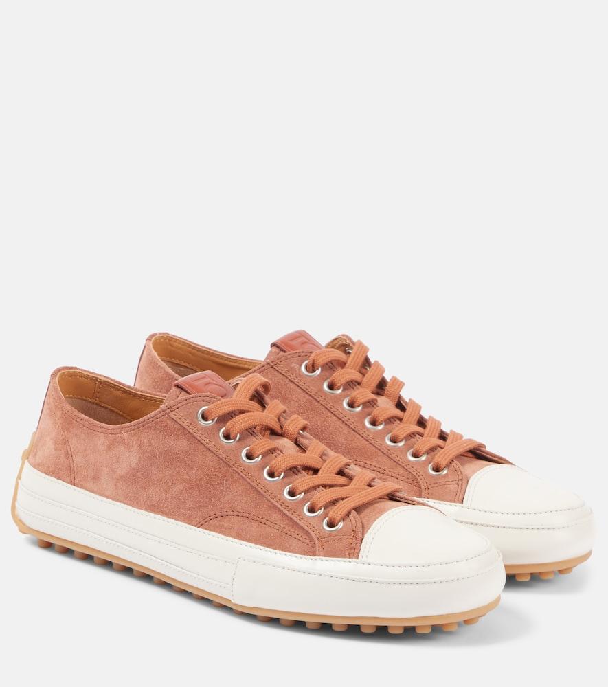 tod's suede sneakers