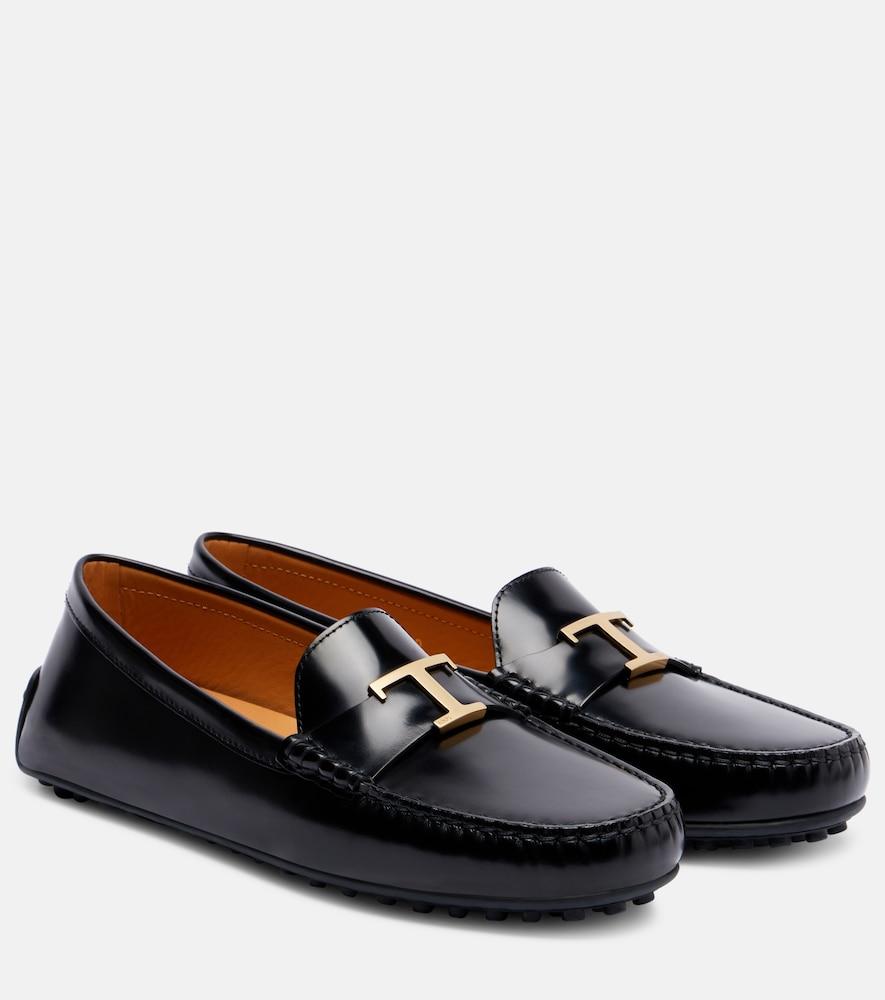 tod's t timeless leather loafers