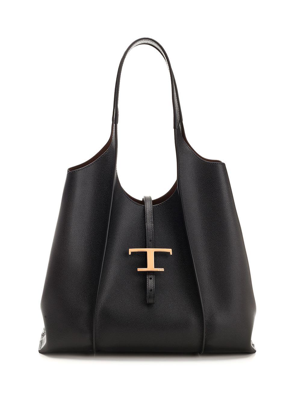 tod's t timeless medium shopping bag
