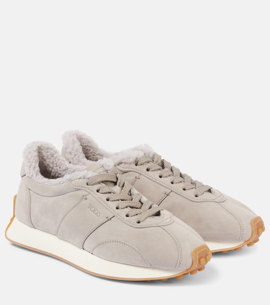 tod's t vintage suede sneakers