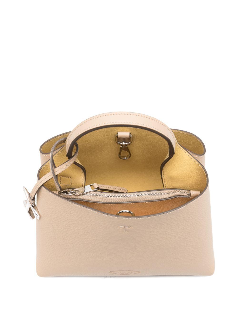 tod's tods bags beige lea - women