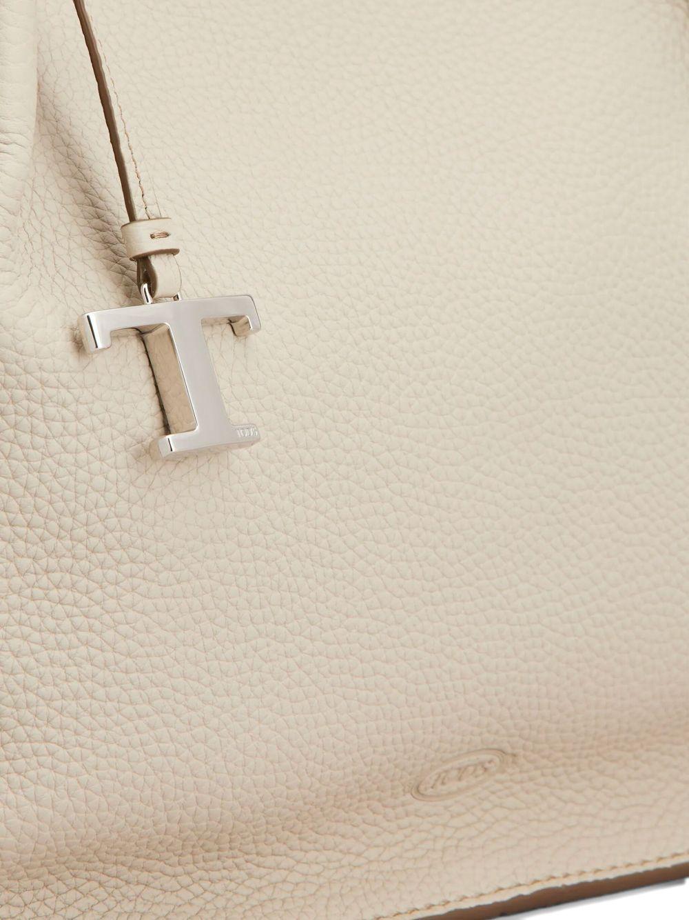 tod's tods bags beige leather - women