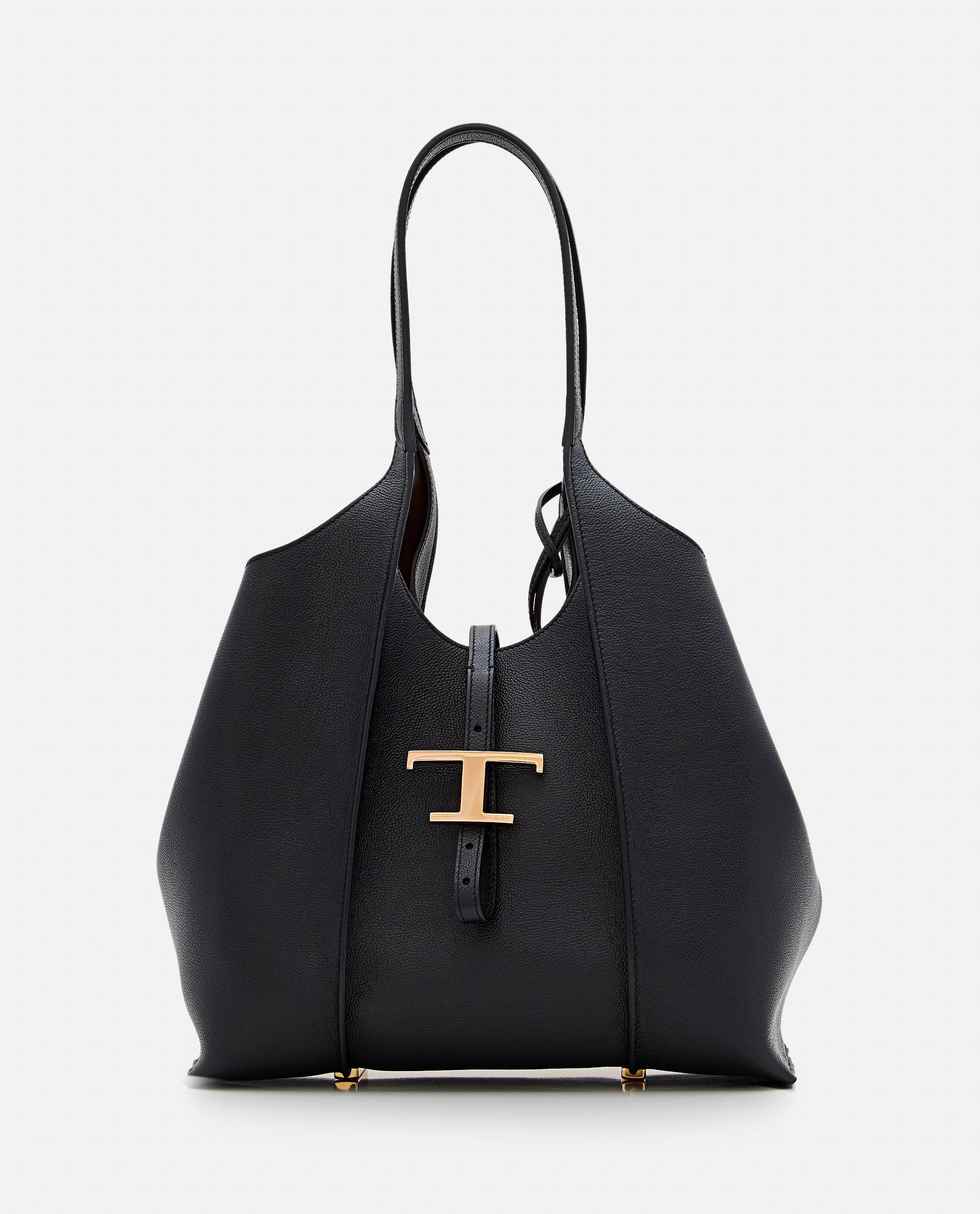 tod's tods bags black calfskin - women