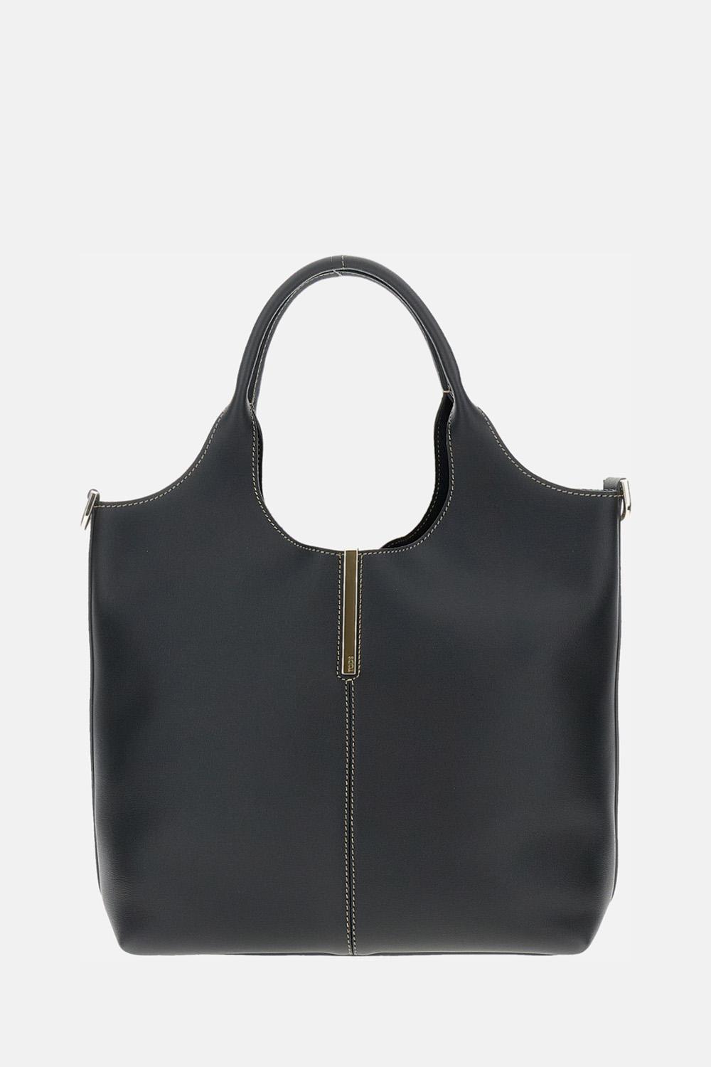 tod's tods bags black calfskin - women