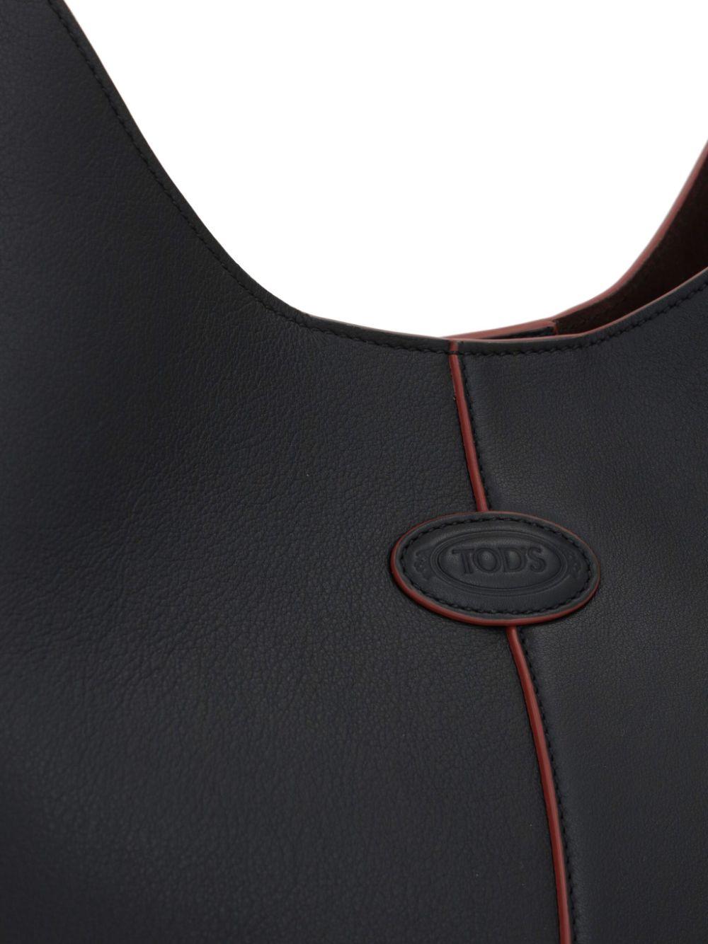 tod's tods bags black outer: calf leather - women