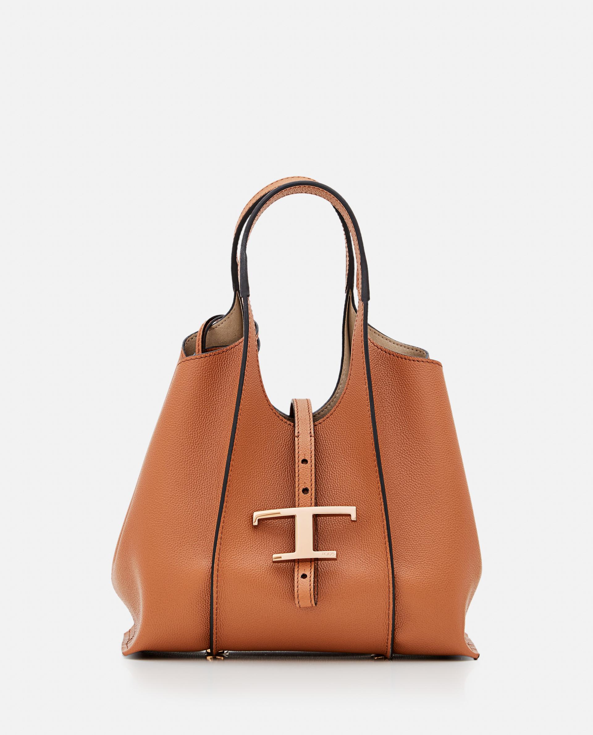 tod's tods bags brown calfskin - women
