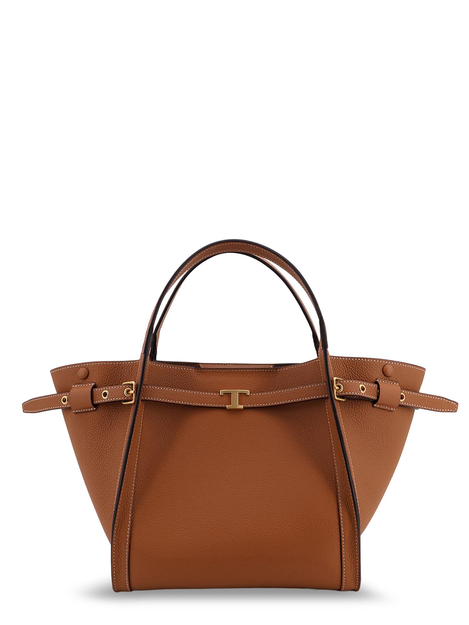 tod's tods bags brown pelle - women