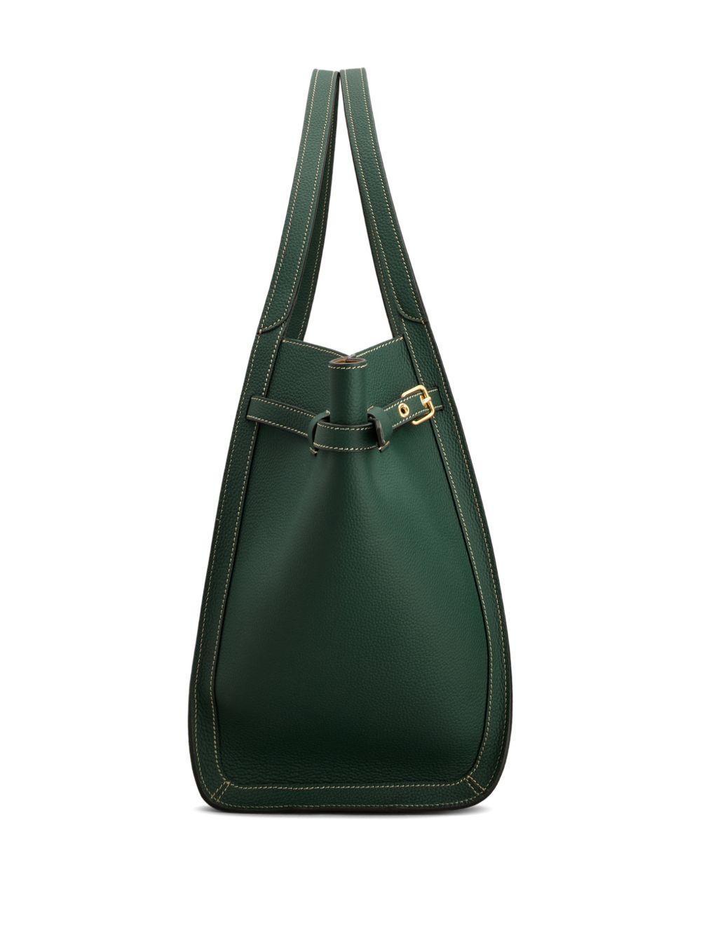 tod's tods bags green calf leather - women