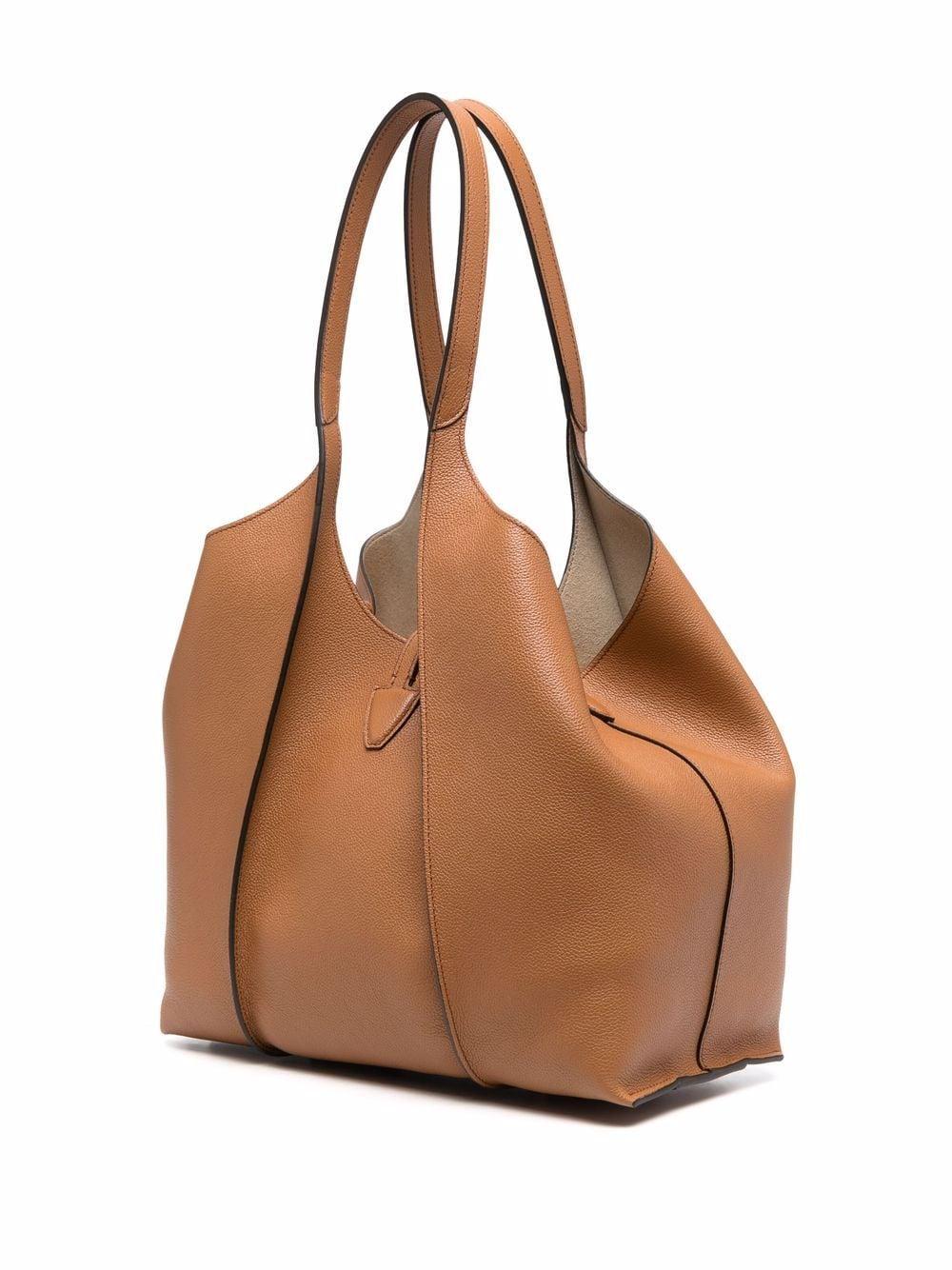 tod's tods bags leather brown calf - women
