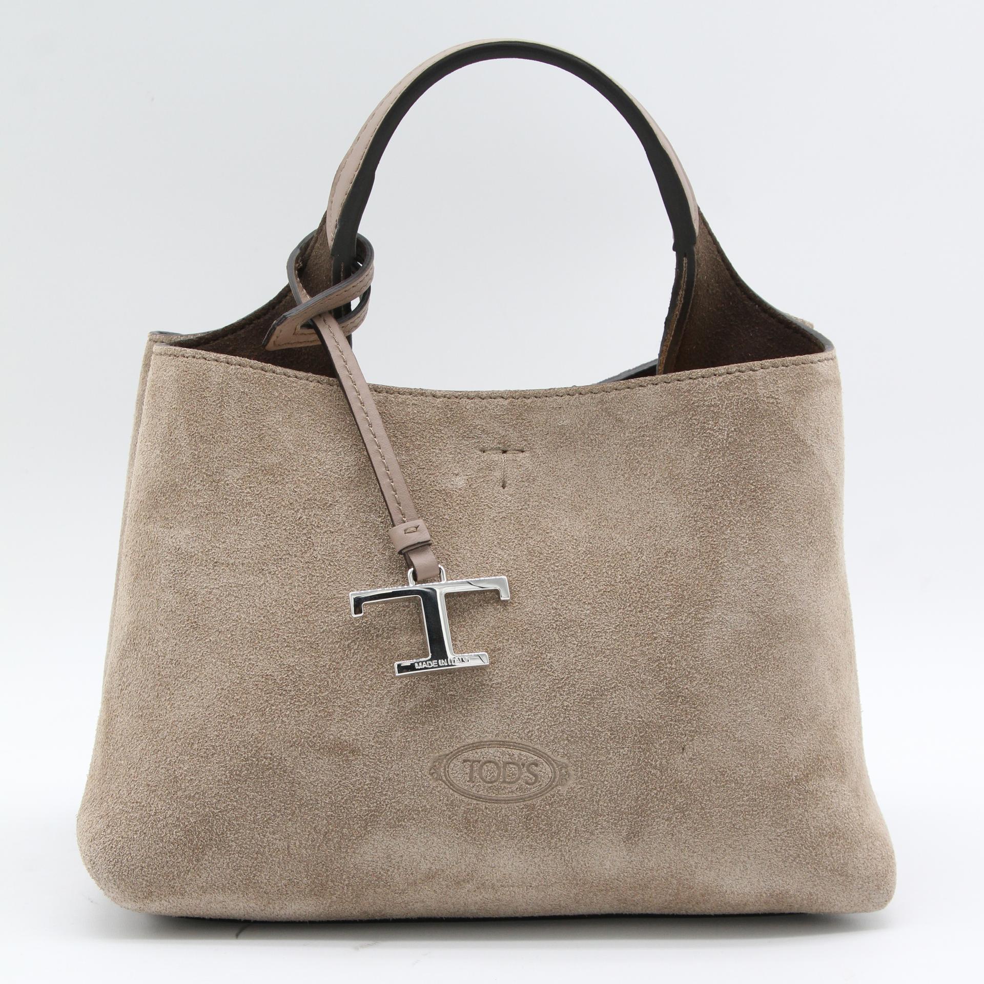 tod's tods bags mocha/creta _100 % le - women